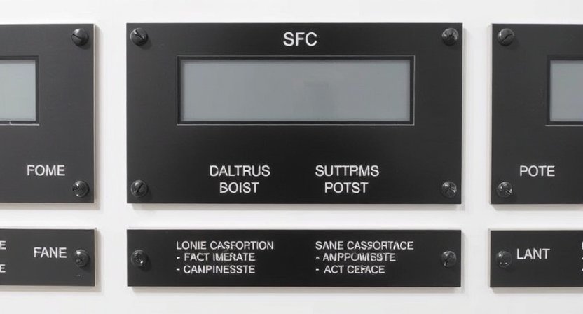 Engraved control panel plates