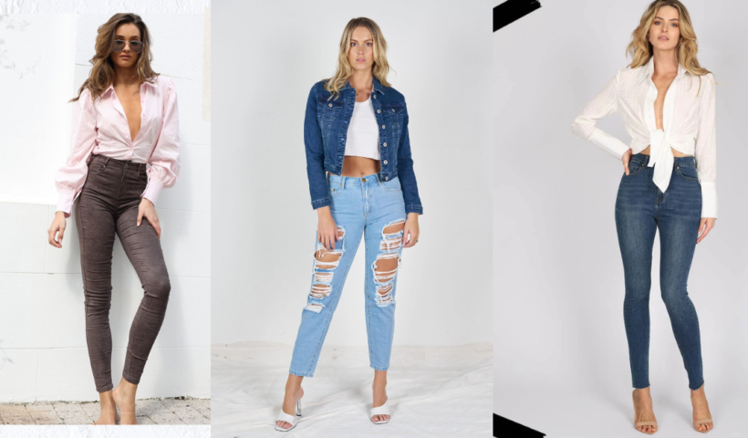 ladies jeans online