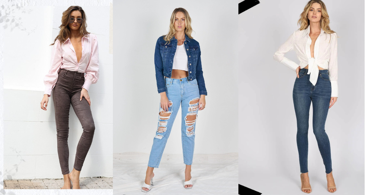 ladies jeans online