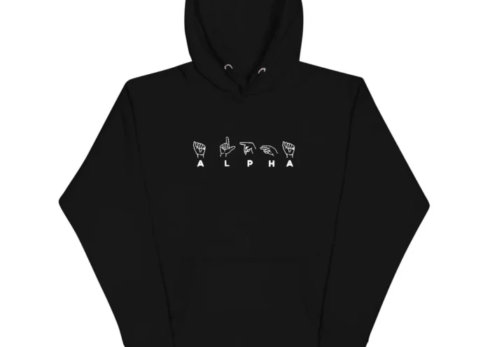 Sign Language Hoodie